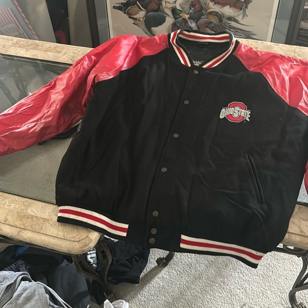 Ohio state letterman jacket
